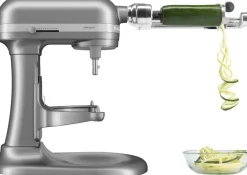 Køkkenmaskiner<KitchenAid Artisan røremaskine, 6,6 l Medalion silver