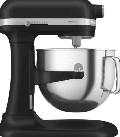 Køkkenmaskiner<KitchenAid Artisan røremaskine, 6,6 l Mat black