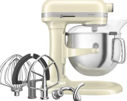 Køkkenmaskiner<KitchenAid Artisan røremaskine, 6,6 l Creme