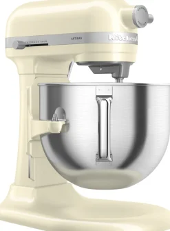 Køkkenmaskiner<KitchenAid Artisan røremaskine, 6,6 l Creme