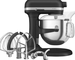 Køkkenmaskiner<KitchenAid Artisan røremaskine, 6,6 l Cast iron black