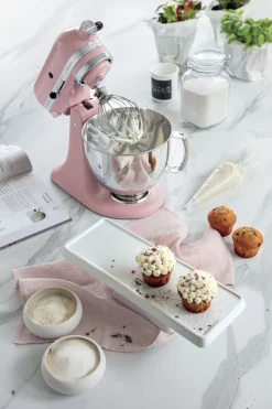 Køkkenmaskiner<KitchenAid Artisan røremaskine 4,8 l – inkl. ekstra tilbehør Dried rose