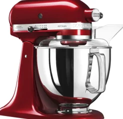 Køkkenmaskiner<KitchenAid Artisan røremaskine 4,8 l – inkl. ekstra tilbehør Red metallic