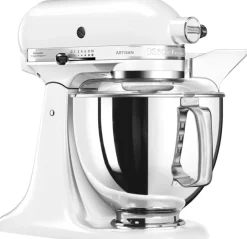 Køkkenmaskiner<KitchenAid Artisan røremaskine 4,8 l – inkl. ekstra tilbehør White