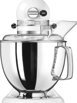 Køkkenmaskiner<KitchenAid Artisan røremaskine 4,8 l – inkl. ekstra tilbehør White