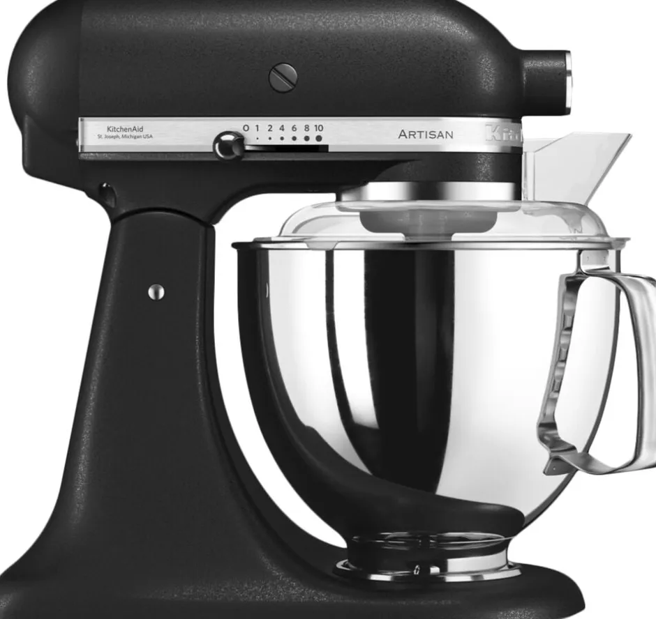 Køkkenmaskiner<KitchenAid Artisan røremaskine 4,8 l – inkl. ekstra tilbehør Rustic black