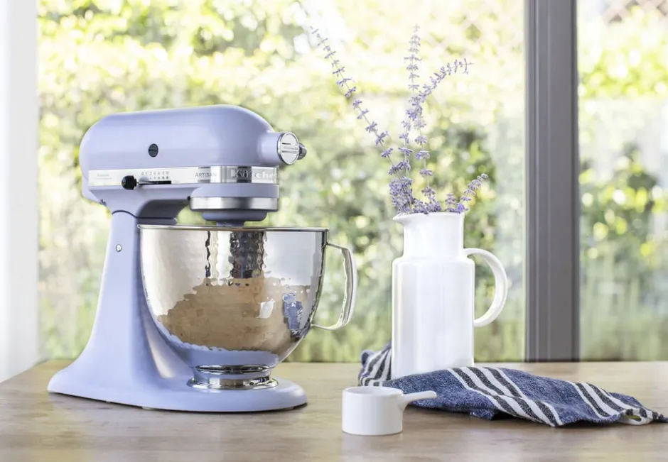 Køkkenmaskiner<KitchenAid Artisan standmixer vintage blue 4,8