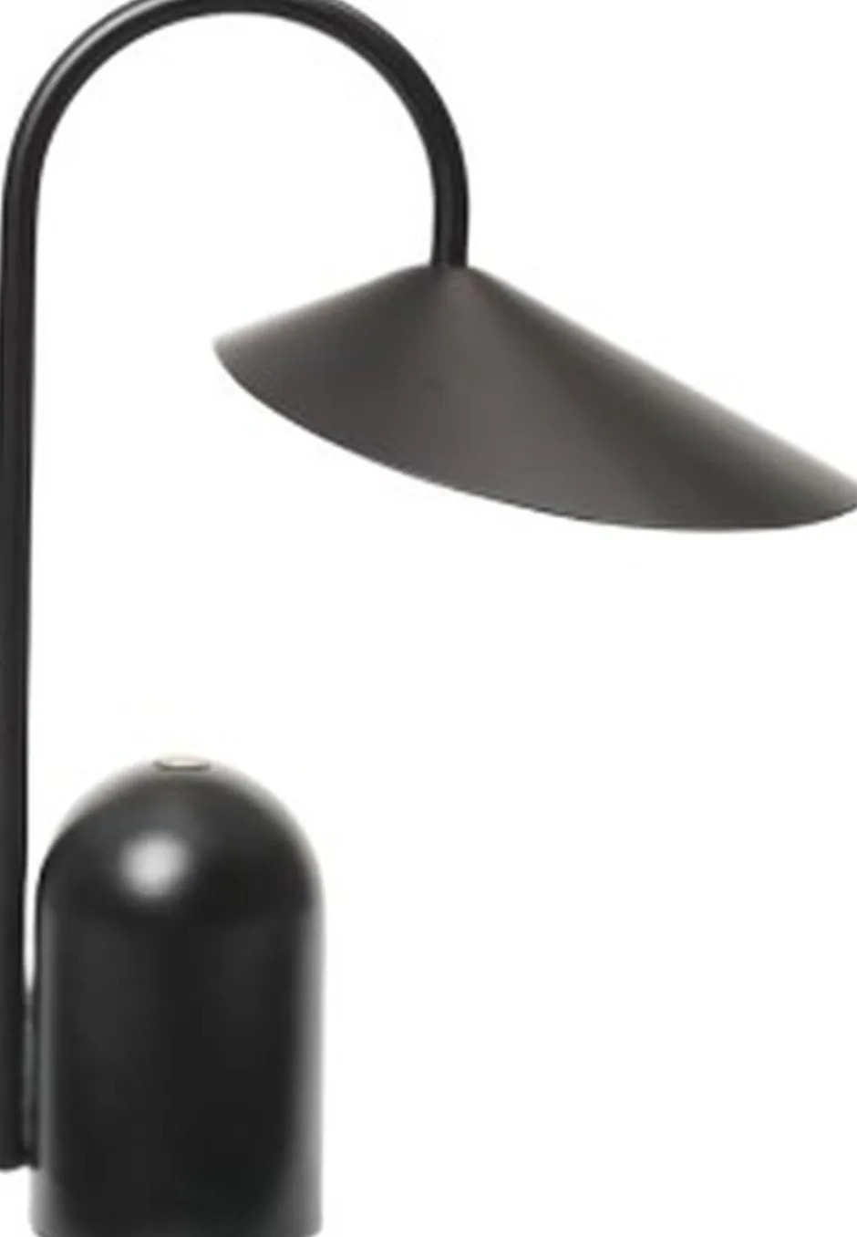 Bordlamper|Trådløse Lamper<Ferm Living Arum Portable Lamp - Black