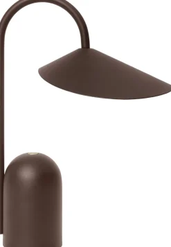 Bordlamper|Trådløse Lamper<Ferm Living Arum Portable Lamp - Dark Chocolate