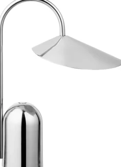 Trådløse Lamper<Ferm Living Arum Portable Lamp - Stainless Steel