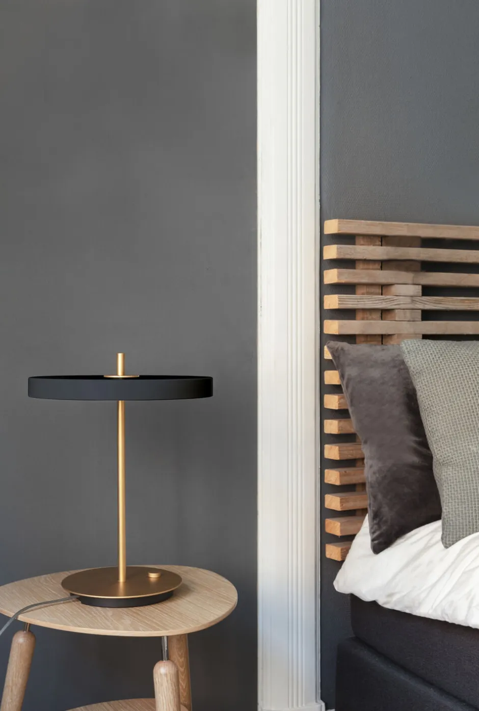 Trådløse Lamper<UMAGE Asteria Table Lamp Anthracite