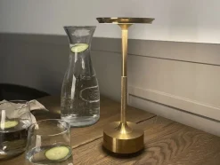 Trådløse Lamper<House of Sander AVA Table Lamp Gold