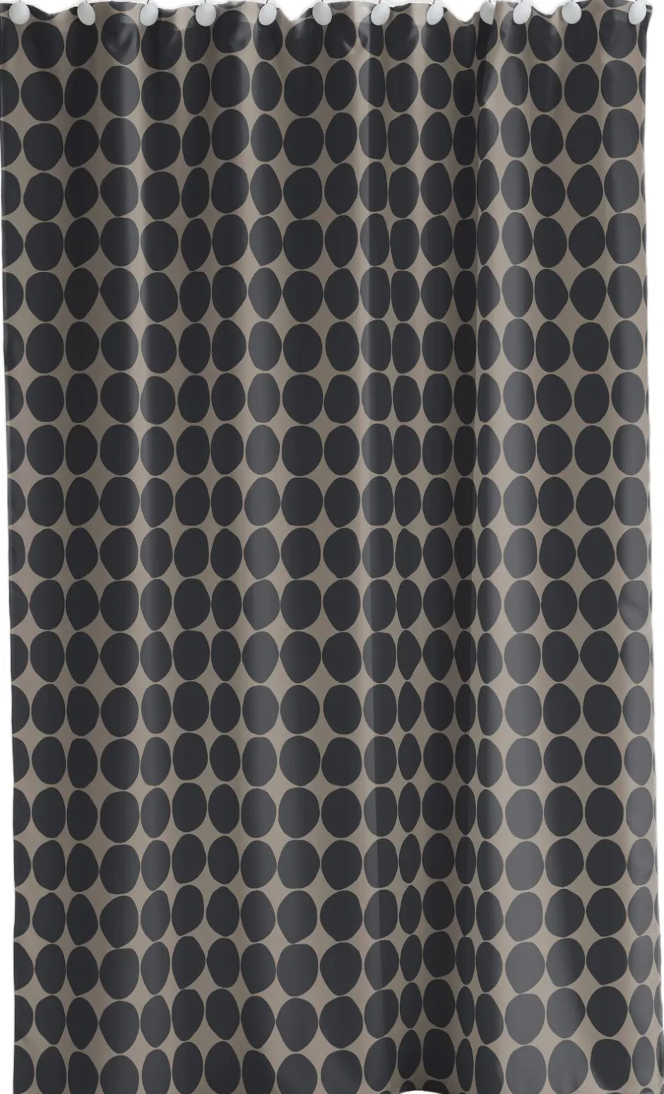 Badeforhæng<Södahl Badeforhæng 180x220 Bubbles Taupe