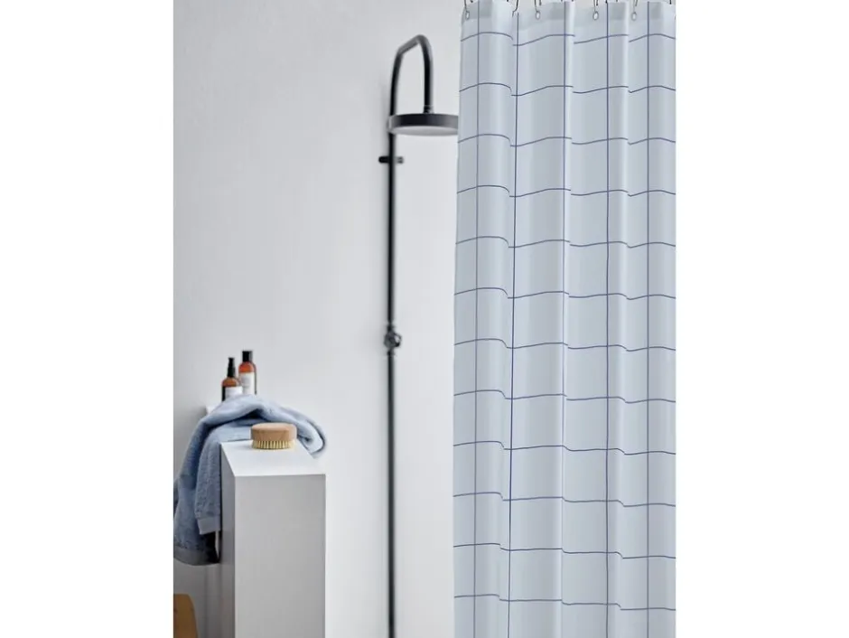 Badeforhæng<Södahl Badeforhæng 180x200 Vista Linen blue
