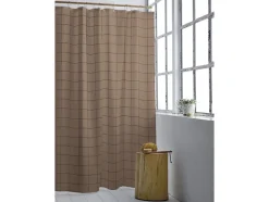 Badeforhæng<Södahl Badeforhæng 180x200 Vista Warm Taupe