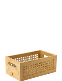 Opbevaring<RIG TIG BAMBOO BOX opbevaringskasse W 15 cm bamboo