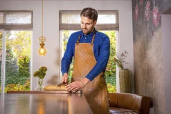 Tekstiler Til Køkkenet<DutchDeluxes BBQ Style Apron Gold Wash