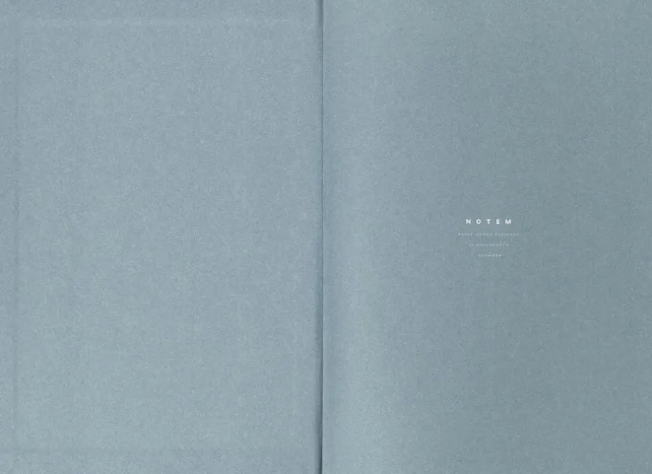 Kontorartikler<Notem BEA, Notebook med elastik bånd, Dark blue