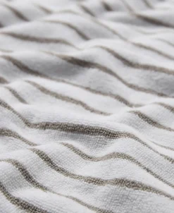 Håndklæder<Magasin du Nord Collection Beach towel 100x180cm smal strib beige GOTS