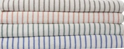 Håndklæder<Magasin du Nord Collection Beach towel 100x180cm smal strib beige GOTS