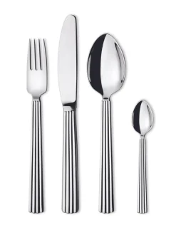 Bestik<Georg Jensen Bernadotte bestiksæt 4 dele