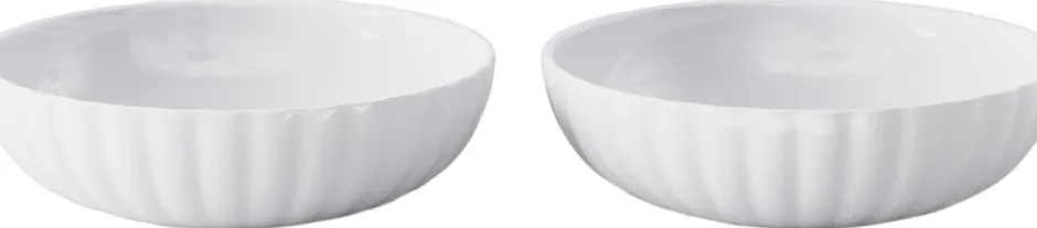Skåle & Fade<Georg Jensen BERNADOTTE BOWL PORCELAIN 139 MM 20CL, 2 PCS