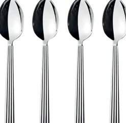 Bestik<Georg Jensen BERNADOTTE DESSERT SPOON GIFTBOX SS 4 PCS
