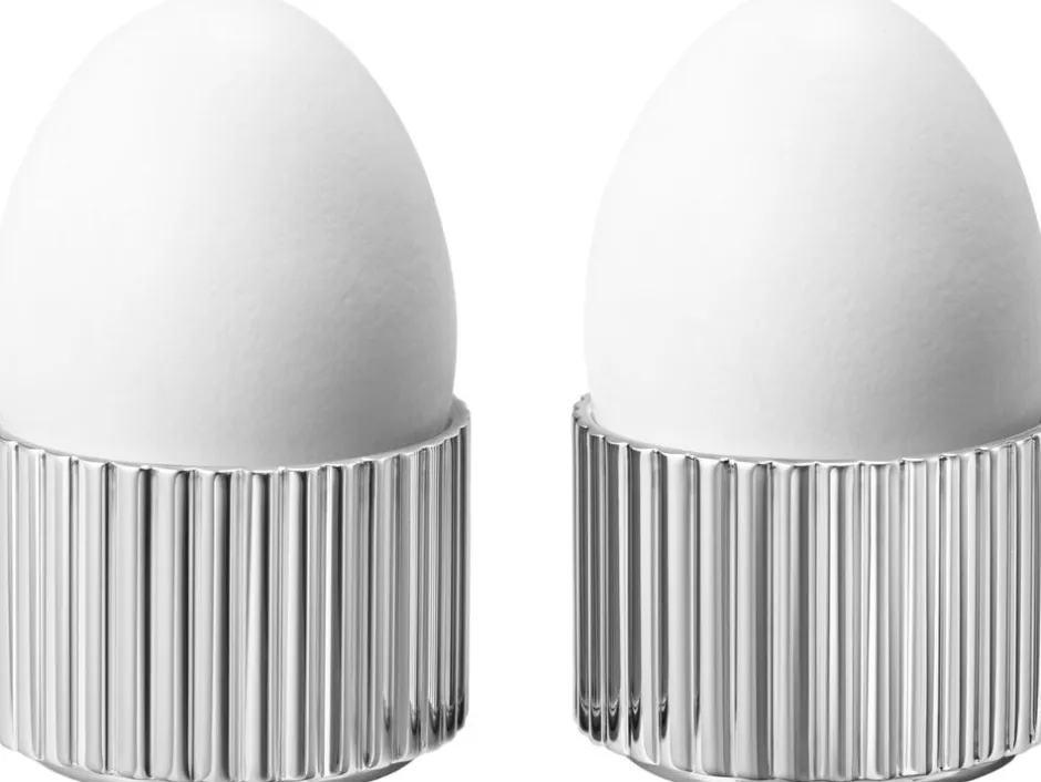 Tilbehør Til Bordet<Georg Jensen BERNADOTTE EGG CUP SET SS 2 PCS