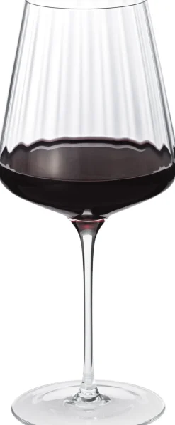 Glas<Georg Jensen BERNADOTTE RED WINE GLASS CRYSTALINE 54 CL, 6 PCS