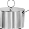 Tilbehør Til Bordet<Georg Jensen BERNADOTTE SUGAR BOWL STAINLESS STEEL INCL. SPOON