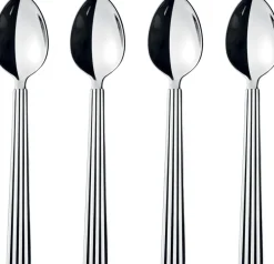 Bestik<Georg Jensen BERNADOTTE TEA/COFFEE SPOON GIFTBOX SS 4 PCS