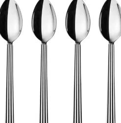 Bestik<Georg Jensen BERNADOTTE TEASPOON LARGE GIFTBOX SS 4 PCS