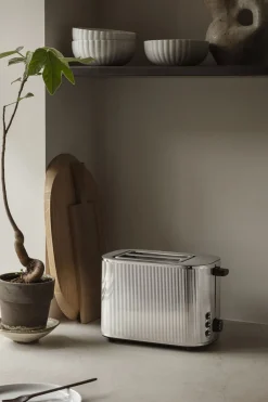 Køkkenmaskiner<Georg Jensen Bernadotte toaster Stainless steel