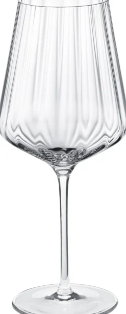Glas<Georg Jensen BERNADOTTE WHITE WINE GLASS CRYSTALINE 43 CL, 6 PCS