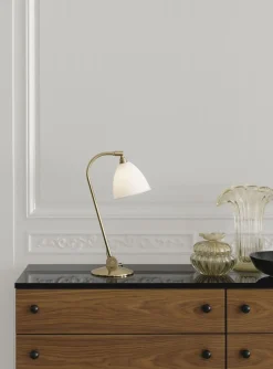 Bordlamper<Gubi Bestlite BL2 Table Lamp Porclen / brass
