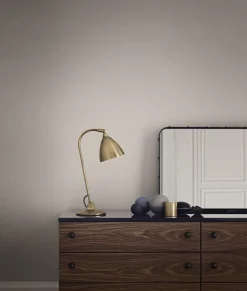 Bordlamper<Gubi Bestlite BL2 Table Lamp Grey / brass