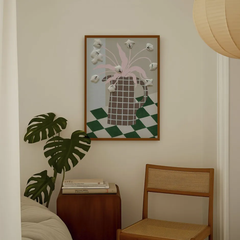 Plakater & Rammer<Poster & Frame Bille Who - Monty flowers Flerfarvet