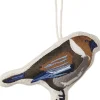 Juletræspynt<Broste Copenhagen Bird Broderet juletræspynt