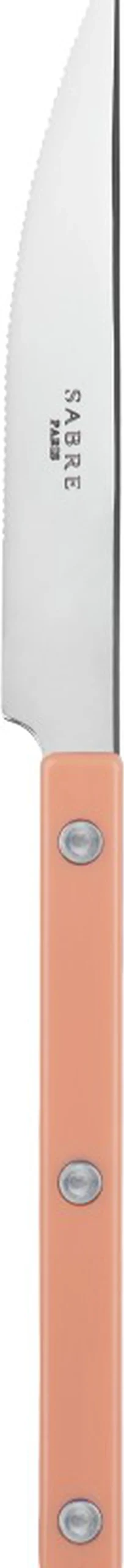Bestik<Sabre Paris Bistrot Solid / Dinner knife / Nude Pink