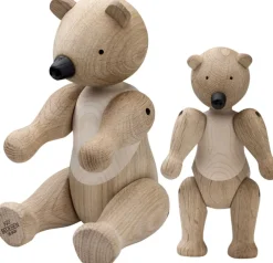 Figurer & Skulpturer<Kay Bojesen Bjørn mellem ubehandlet eg