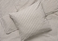 Sengetøj & Lagner<Juna Bæk&Bølge Sengetøj grå/birk 140x200 cm DK |Grå/birk