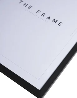 Plakater & Rammer<Poster & Frame Black wood Flerfarvet