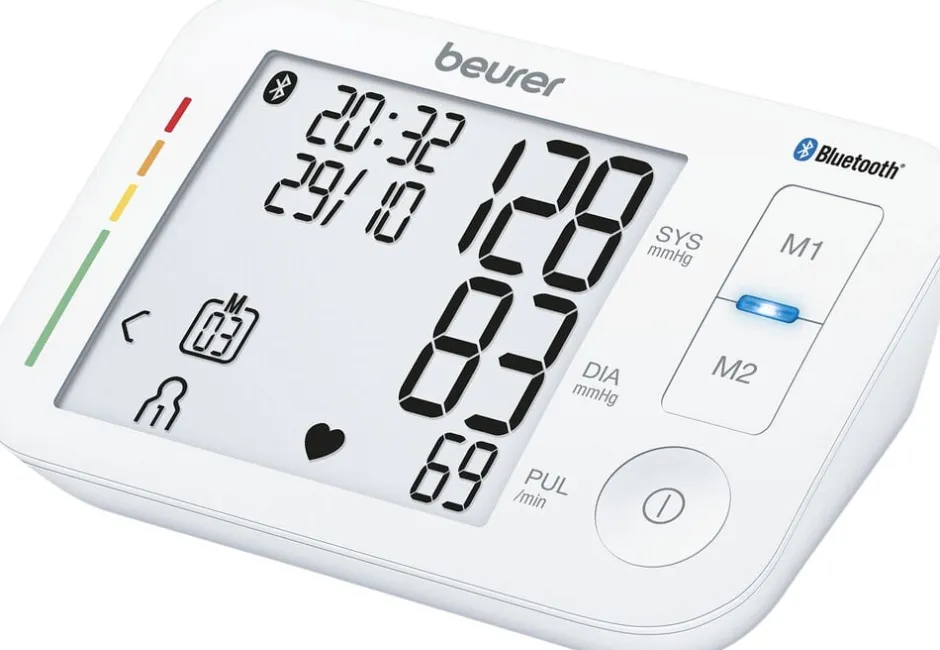 Elektronik<Beurer Blodtryksmåler til overarmen med Bluetooth SR-BM788