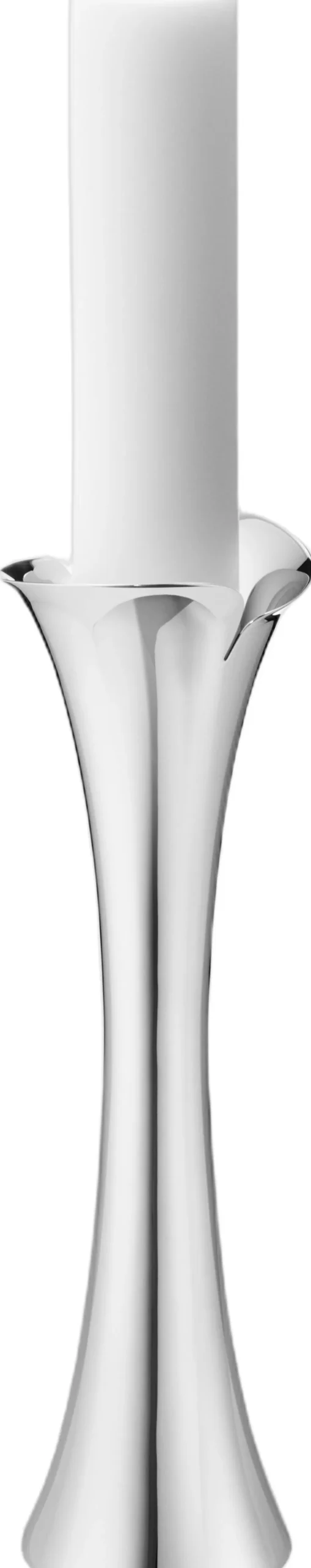 Lys & Lysestager<Georg Jensen BLOOM BOTANICA CANDLEHOLDER FLOOR MEDIUM STAINLESS STEEL