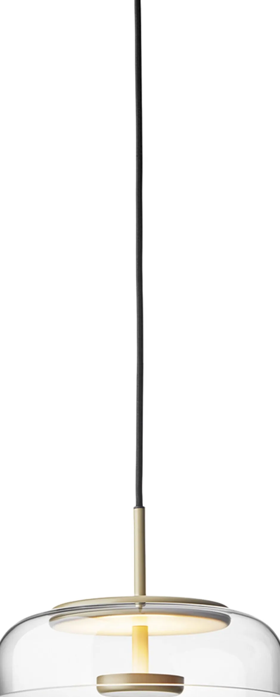 Pendler<Nuura Blossi 1, nordic gold / clear