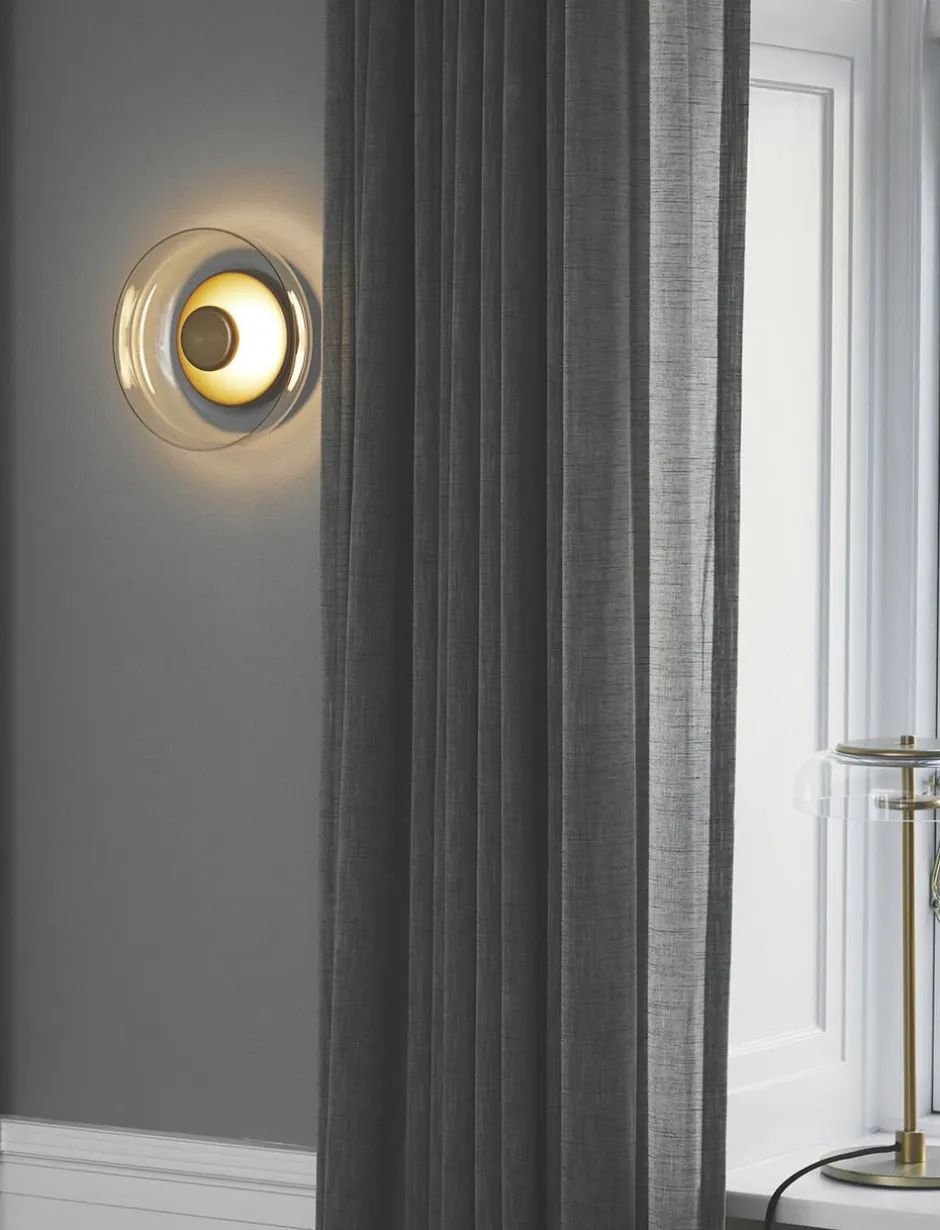 Væglamper<Nuura Blossi Wall, nordic gold / clear