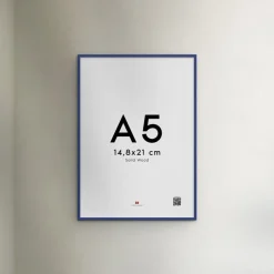 Plakater & Rammer<Poster & Frame Wood Blue