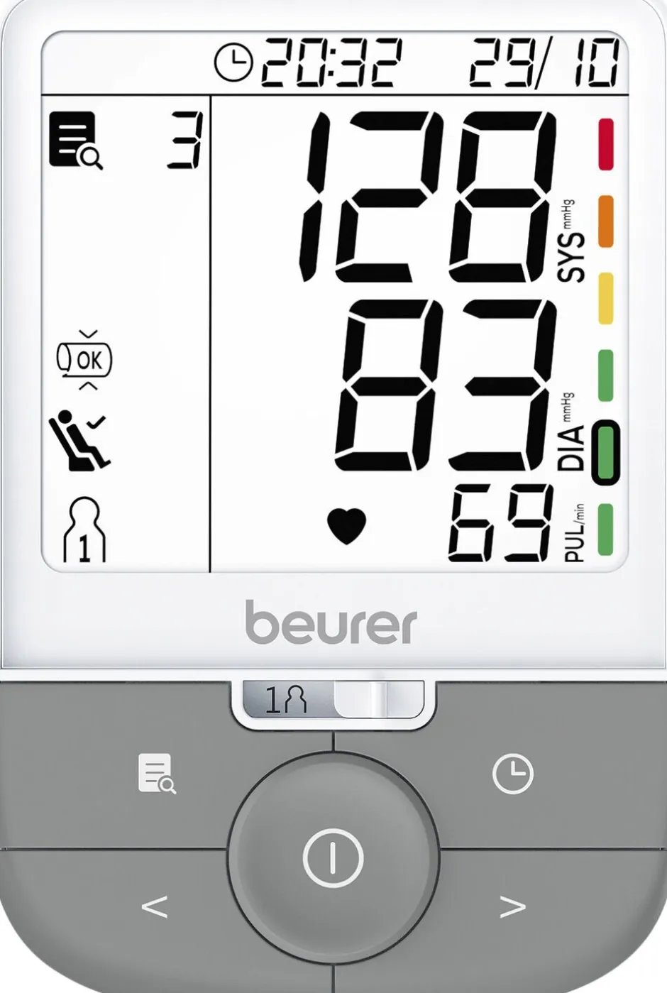 Elektronik<Beurer BM 53 Blodtryksmåler til overarm