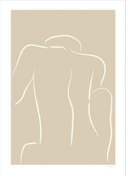 Plakater & Rammer<Poster & Frame BODY 02 Flerfarvet