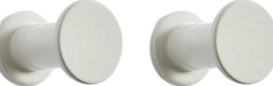 Knager & Knagerækker<Hay Bolt Hook-Set of 2-Light grey